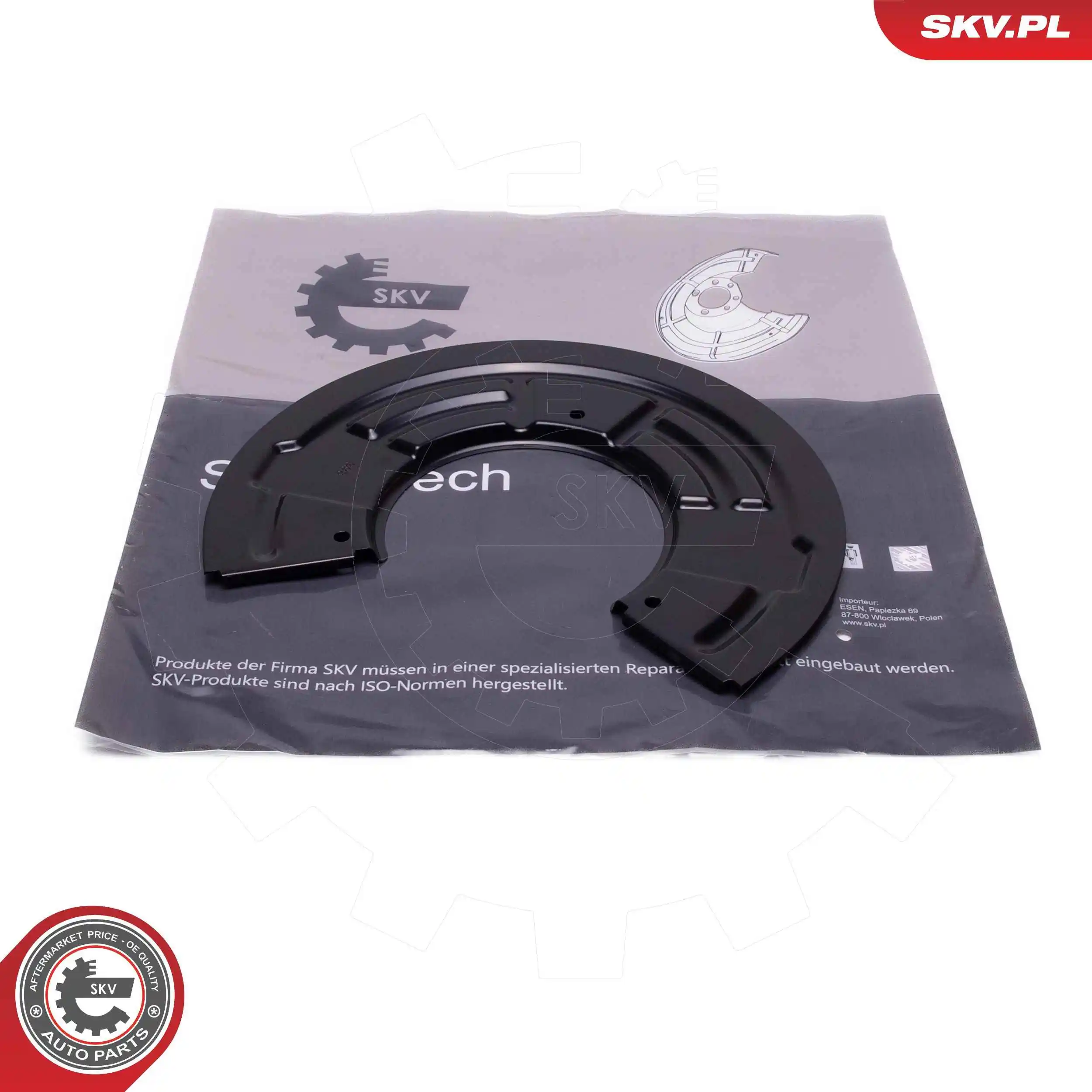Splash Guard, brake disc